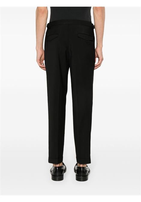 Black Quartieris tapered-leg trousers - men BRIGLIA 1949 | QUARTIERIS32410800010